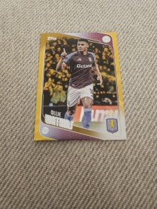 Topps UCC Flagship 2025-26 Ollie Watkins /50 Gold Aston Villa  for sale on Ebay