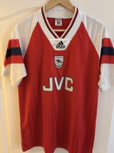 GUNNERS 1992-94 adidas ARSENAL Home Shirt SIZE M adults 38-40 Men for sale on Ebay