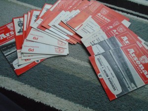 COLLECTION OF ARSENAL HOMES 1962-3 TO 1967-8 X 24 ISSUES ALL LISTED for sale on Ebay