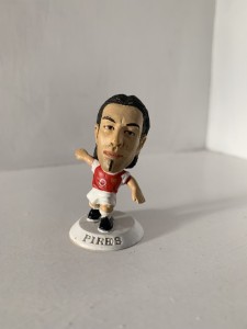 Corinthian Microstars Robert Pires Arsenal Home Kit White Base MC1604 2003 for sale on Ebay