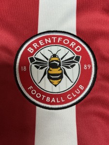 Brentford Adidas LeoVegas Red & White Home Football Shirt Size Large Worn Good  for sale on Ebay