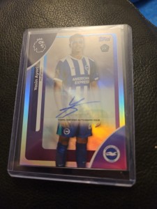 Topps Premier League 2025/2026 Yasin Ayari Brighton RC Rookie Auto Card for sale on Ebay