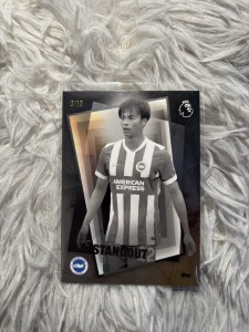 Topps Total Football Kaoru Mitoma Brighton Black /10! for sale on Ebay