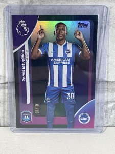 Topps Premier League 25/26 Pervis Estupinan 1/10 - Brighton for sale on Ebay