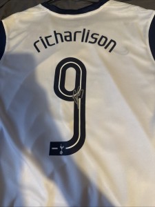 Richarlison Signed Tottenham Hotspur Shirt with COA for sale on Ebay