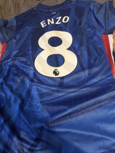 Enzo Fernandez Signed Chelsea Shirt With Coa for sale on Ebay