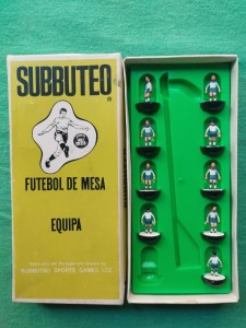 Subbuteo hybrid LW 317 Inglaterra England 1980 made in Portugal box + 9 spares for sale on Ebay