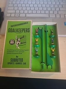 Subbuteo C133 Interchangeable Goalkeepers Lw Variant Excellent Condition for sale on Ebay