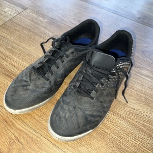 KIPSTA Football Boots Astroturf - Black. EU41 UK7  Decathlon Boys Mens  for sale on Ebay