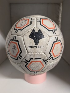 Wolves Mens Signed Football from 1980's for sale on Ebay