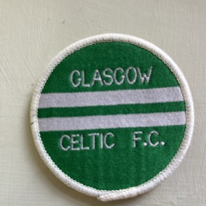 Glasgow Celtic FC Vintage 1980s Sew-On Patch for sale on Ebay