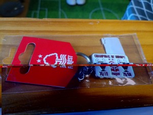 Nottingham Forest Champions Of Europe Keyring New Official Club Merchandise for sale on Ebay