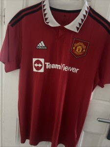adidas Manchester United Home 2022 for sale on Ebay