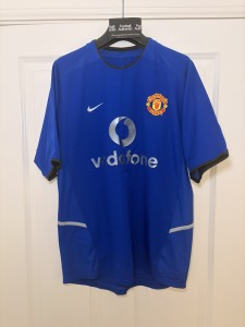 Manchester United Third Football Shirt 2002 - 2003 (L) Large nike  for sale on Ebay