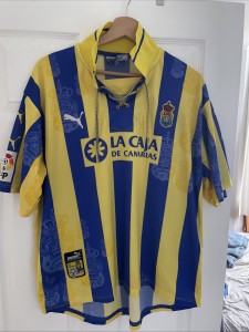 Vintage Las Palmas Large Football Shirt Good Condition Size L for sale on Ebay