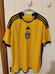 Adidas Sweden Football Shirt Size 2X Adult XXL Home Kit Top Shirt Jersey Yellow for sale on Ebay
