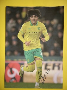 Jovon Makama- Norwich City Fc Signed A4 Picture for sale on Ebay