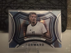 Futera Platinum World Football Nick Woltemade Germany Newcastle 02/19 for sale on Ebay