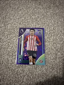 Topps 2026 Premier League Luke O'Nien Sunderland Rookie Card Numbered /199 for sale on Ebay