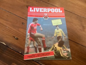 Liverpool vs West Ham 1987/88 season - 06.02.1988 for sale on Ebay