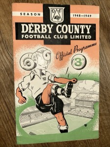 Derby County V Manchester United 1948/49 for sale on Ebay