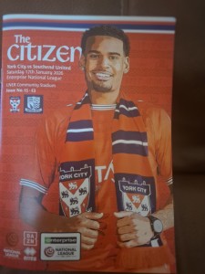 York City v Sourhend Utd 2025/26 Mint for sale on Ebay