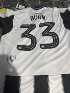 Dan Burn Hand Signed Shirt With Coa (rare!) for sale on Ebay