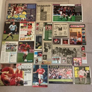 Shoot & Match football magazine posters,cuttings & articles MIDDLESBROUGH(set 2) for sale on Ebay