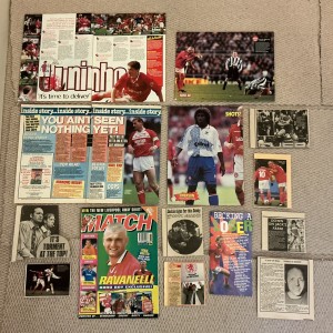 Shoot & Match football magazine posters,cuttings & articles MIDDLESBROUGH(set 3) for sale on Ebay