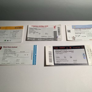 5 LEEDS UNITED PREMIER LEAGUE AWAY MATCH TICKETS 2021-2022 SEASON for sale on Ebay