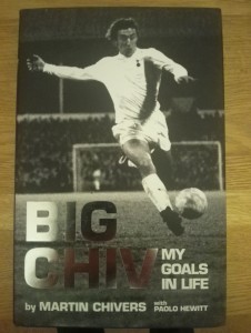Martin Chivers Tottenham England Footballer Signed Book Big Chiv Hardback for sale on Ebay