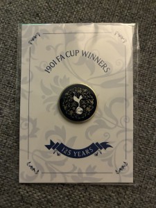 Tottenham Hotspur 125th FA Cup Anniversary Badge - 1901 FA Cup Winners for sale on Ebay