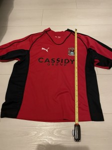 Vintage Coventry City Football Shirt Away Children’s Size 26/28 for sale on Ebay