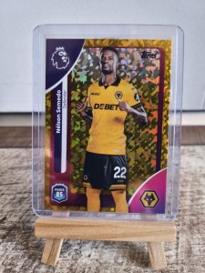 Topps Premier League 2025/2026 Nelson Semedo Wolves Sparkle Numbered 56/299 for sale on Ebay