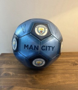 Manchester City Signed Football Official Product for sale on Ebay