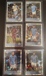Topps Merlin Manchester City Cracked Ice Bundle Rodri, Dias, Doku, Marmoush Etc for sale on Ebay