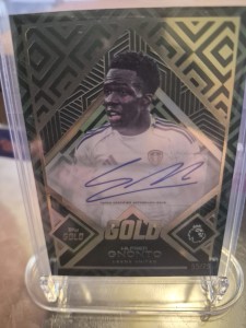 Wilfried Gnonto Leeds Auto /75 Topps Gold Premier League 2025/2026 Auto Card for sale on Ebay