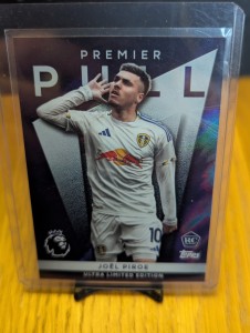 Topps Premier League 2035/2026 Premier Pull Rookie Card Joel Piroe Leeds United for sale on Ebay
