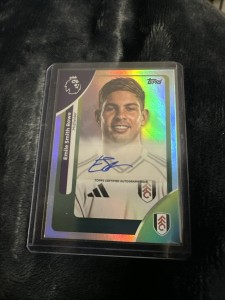 2026 Topps Premier League Emile Smith Rowe Fulham Base Autograph Fulham for sale on Ebay