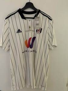 Adidas Fulham home Shirt 2021-2022 Champions XL for sale on Ebay