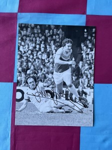 TREVOR BROOKING. WEST HAM UTD. SIGNED 8X6 INCH PRESS PHOTO. for sale on Ebay