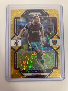 PANINI PRIZM PL 2022-23 VLADIMIR COUFAL WEST HAM GOLD BREAKAWAY PARALLEL 08/10.. for sale on Ebay