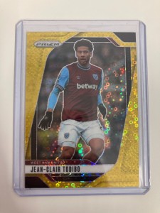 PANINI PRIZM PL 2024-25 JEAN-CLAIR TODIBO WEST HAM GOLD BREAKAWAY PARALLEL 05/10 for sale on Ebay