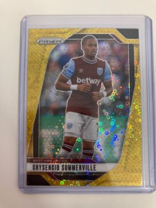 PANINI PRIZM PL 24/25 CRYSENCIO SUMMERVILLE WEST HAM GOLD BREAKAWAY  06/10. for sale on Ebay