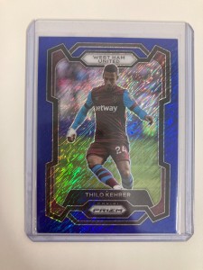 PANINI PRIZM PL FOTL 2023-24 THILO KEHRER WEST HAM BLUE SHIMMER PARALLEL 05/08.. for sale on Ebay