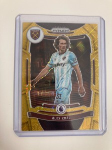 PANINI PRIZM PL 2021-22 ALEX KRAL WEST HAM GOLD MOJO PARALLEL 03/10.. for sale on Ebay