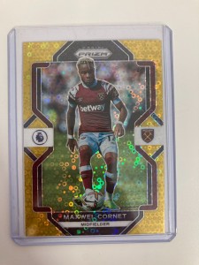 PANINI PRIZM PL 2022-23 MAXWEL CORNEL WEST HAM GOLD BREAKAWAY PARALLEL 10/10. for sale on Ebay