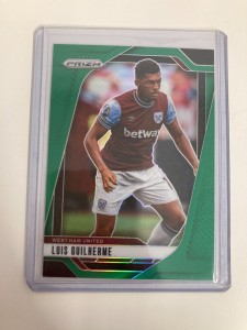 TOPPS PRIZM PL 2024-25 LUIS GUILHERME WEST HAM GREEN PARALLEL 03/05.. for sale on Ebay