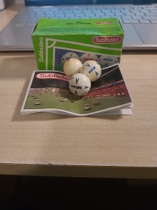 Subbuteo 61210 Mitre Delta Balls Correct Label Box for sale on Ebay