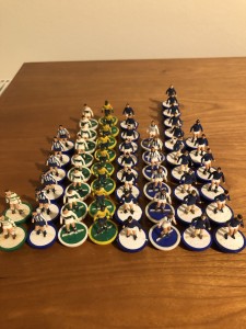 Subbuteo Heavyweight Spare Players Joblot Numbers/removed numbers  for sale on Ebay